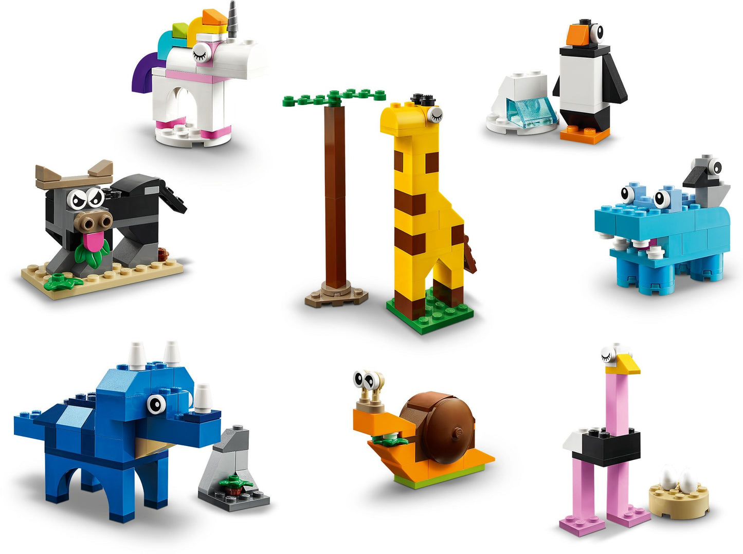 Classic Bricks and Animals - 11011
