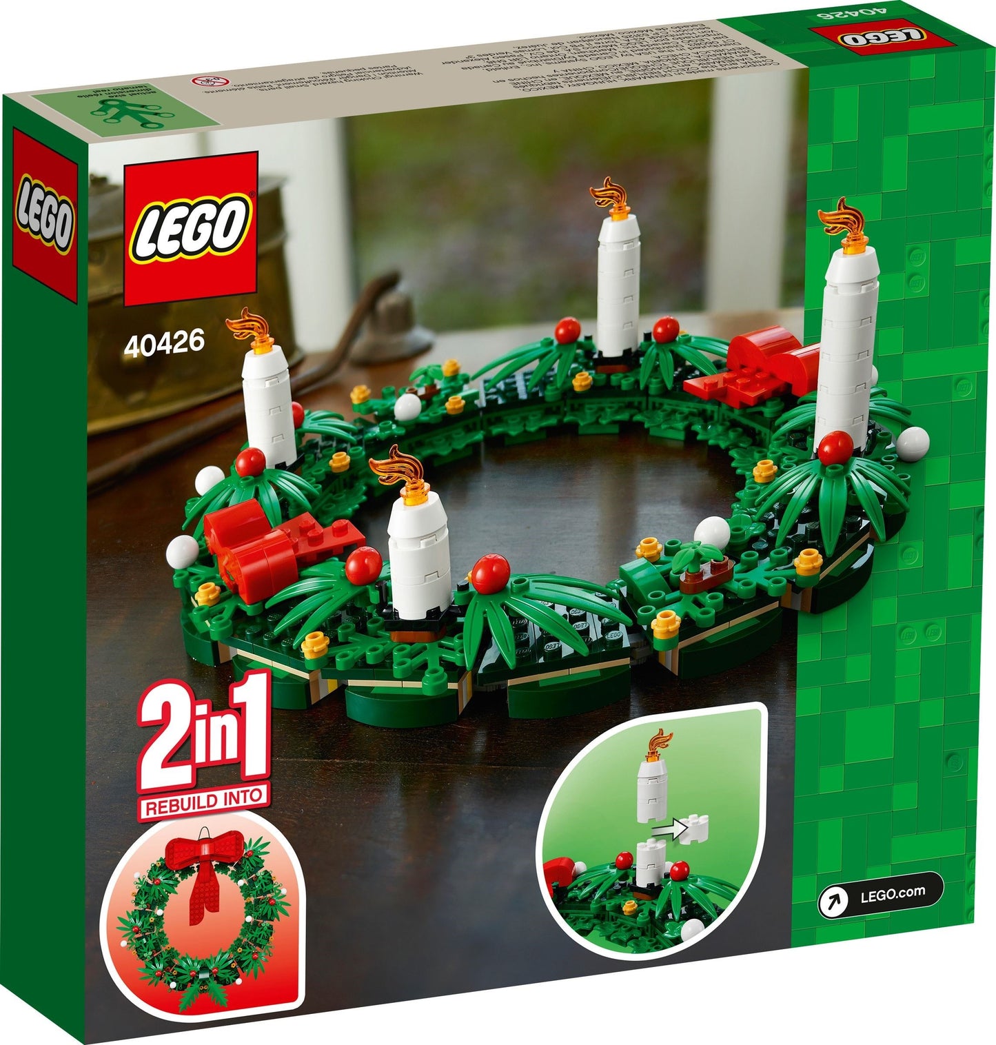 Christmas Wreath 2-in-1 - 40426