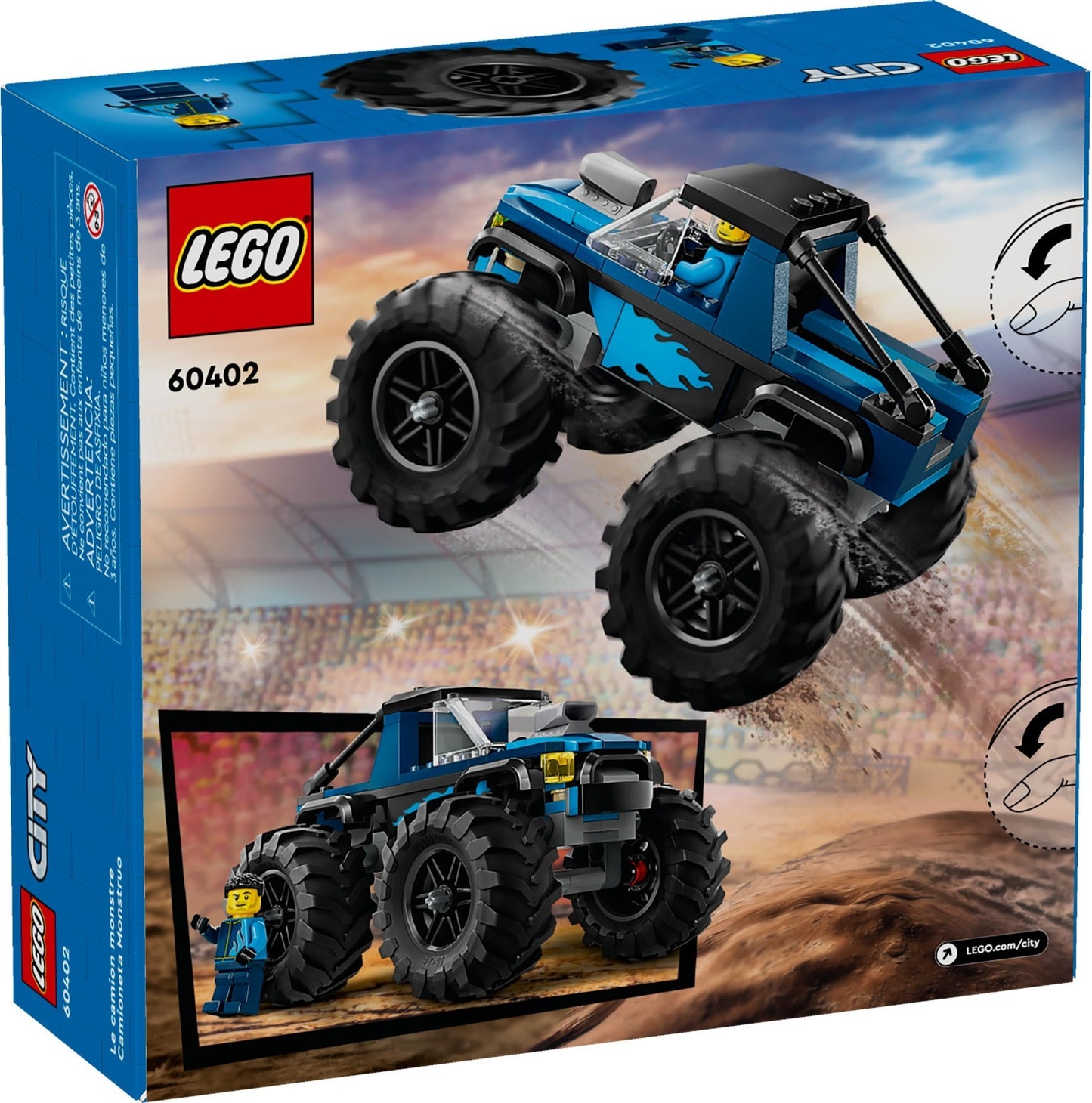 Blue Monster Truck - 60402