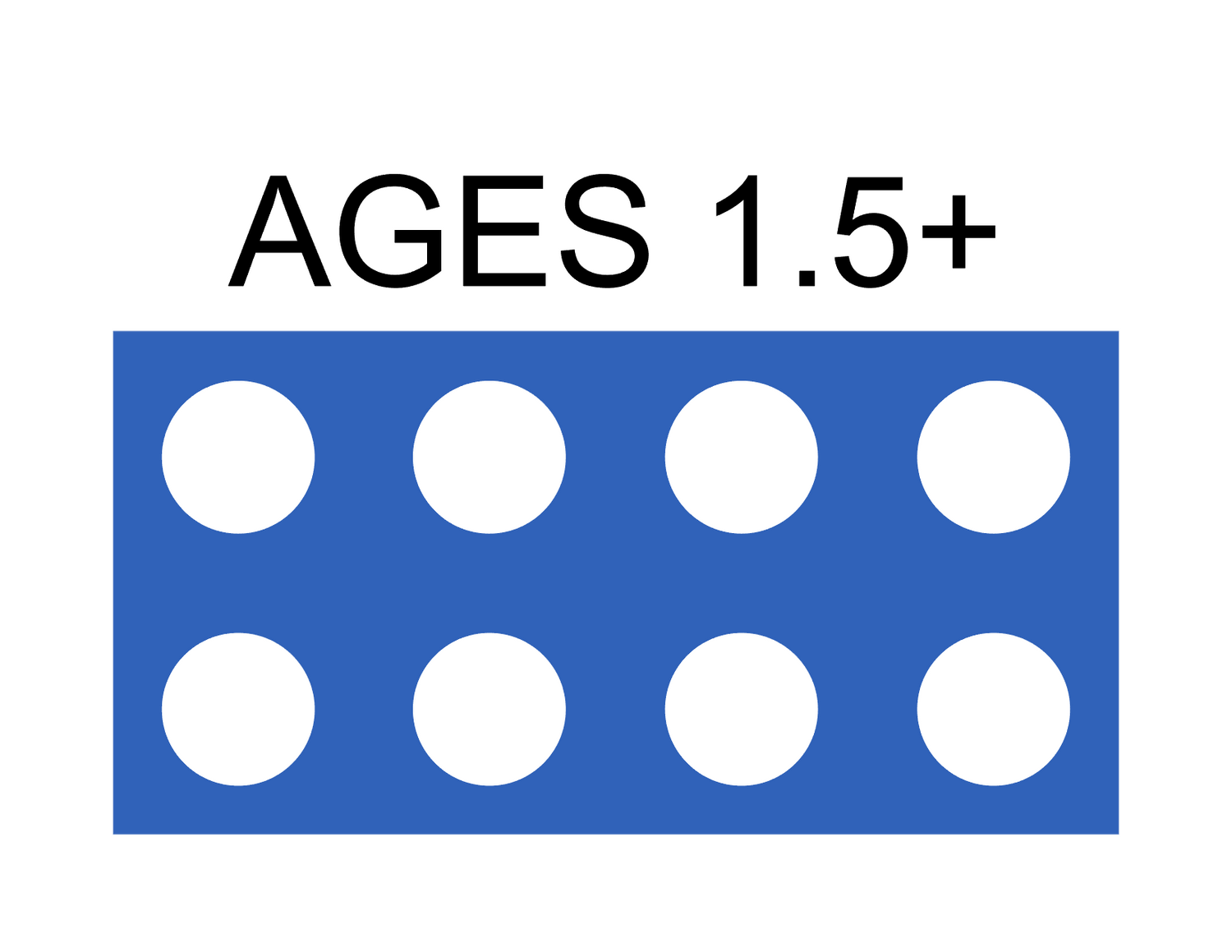 Ages 1.5+