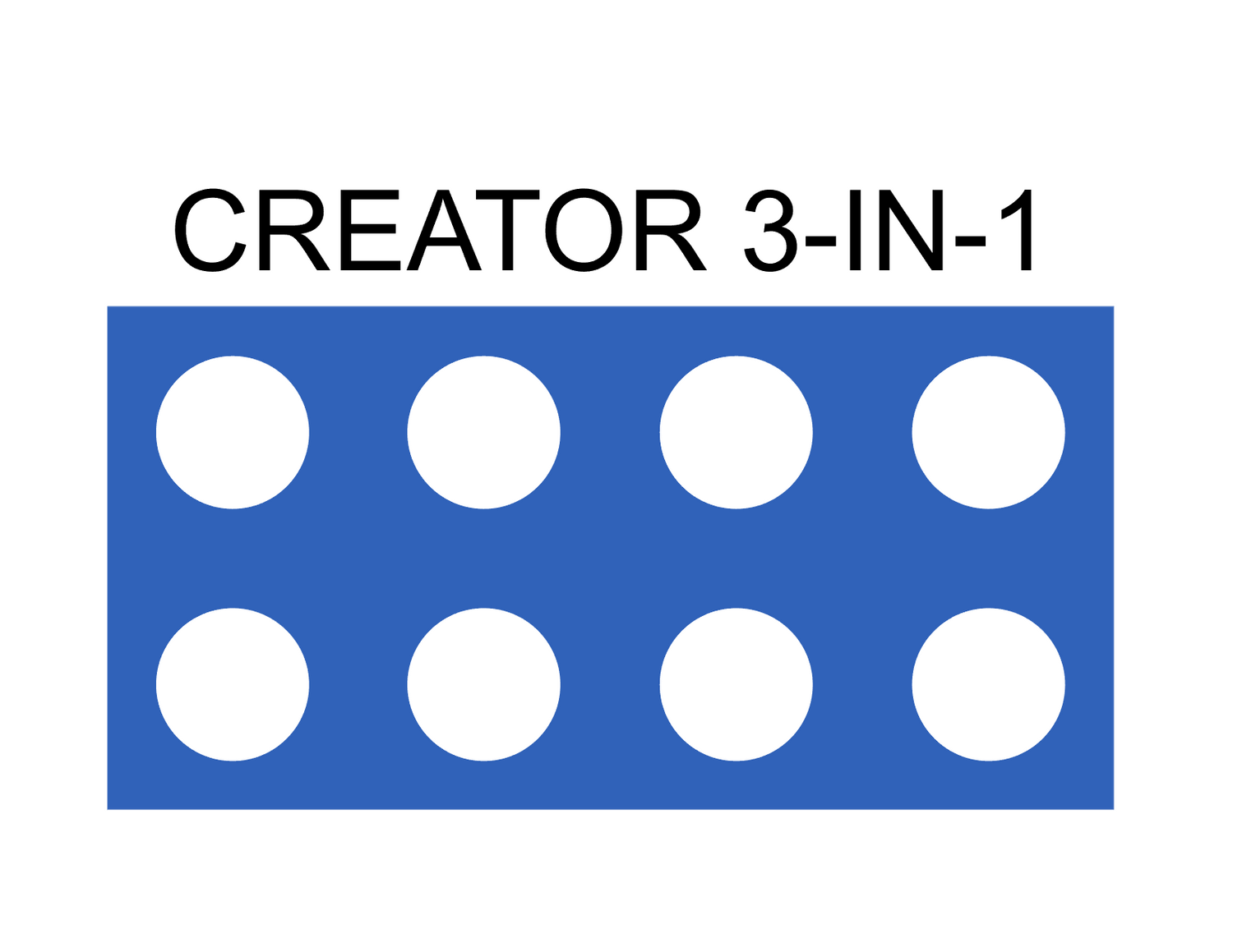 CREATOR 3-IN-1 - NEW