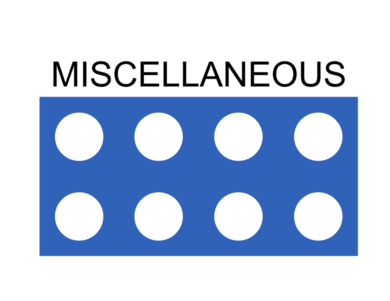 Miscellaneous - NEW