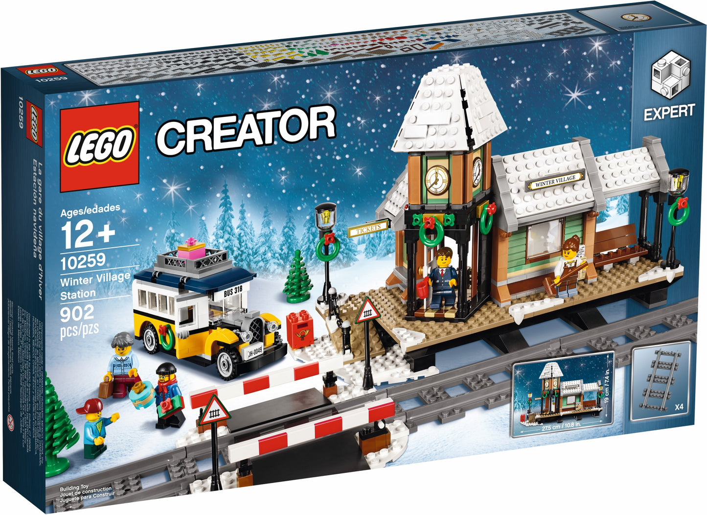 Winter Village Train Station - 10259