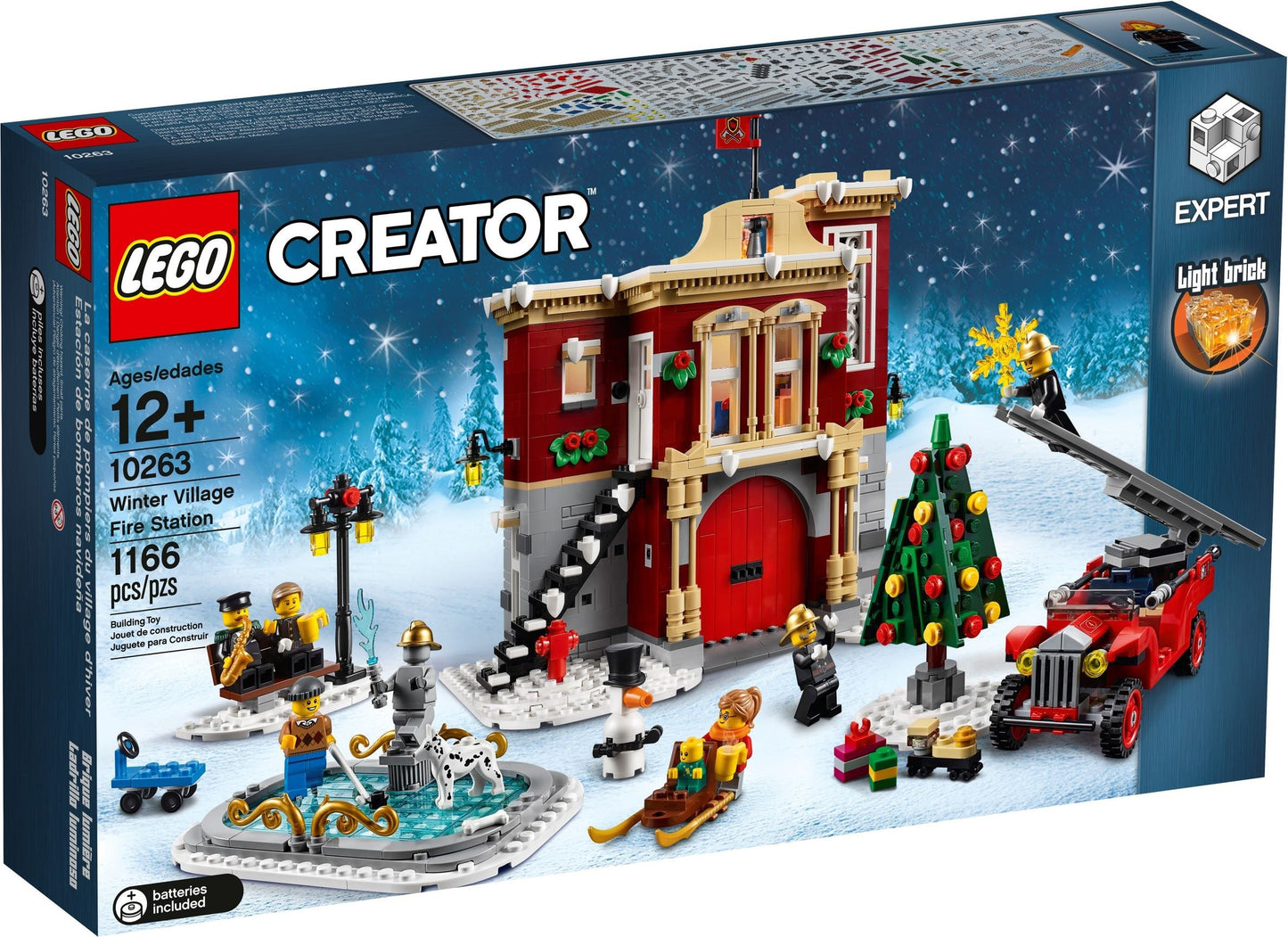 Winter Village Fire Station - 10263