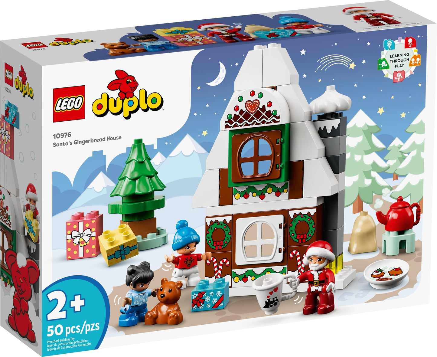 Santa's Gingerbread House - 10976