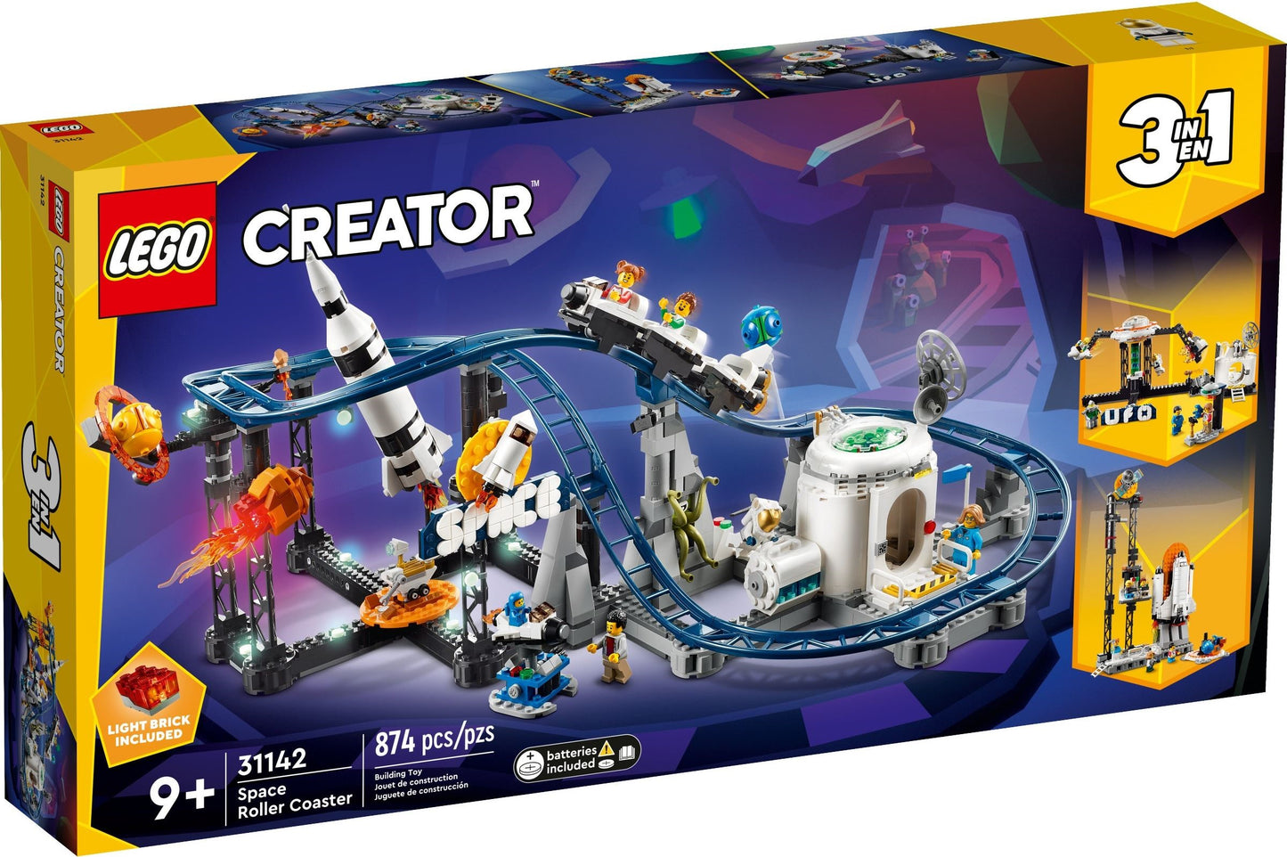 Space Roller Coaster 3-in-1 - 31142