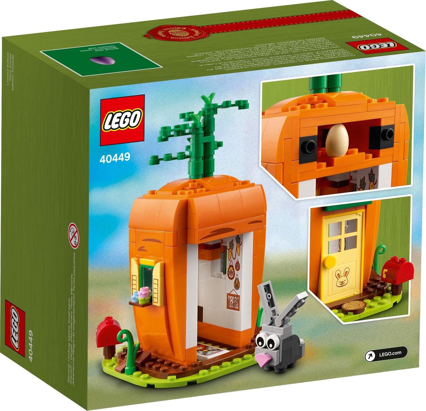 Easter Bunny's Carrot House - 40449