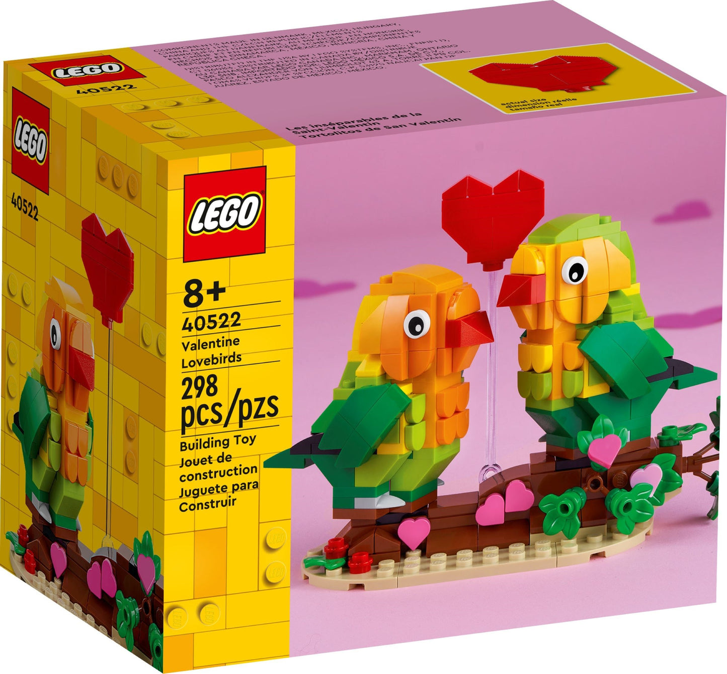 Valentine Lovebirds - 40522