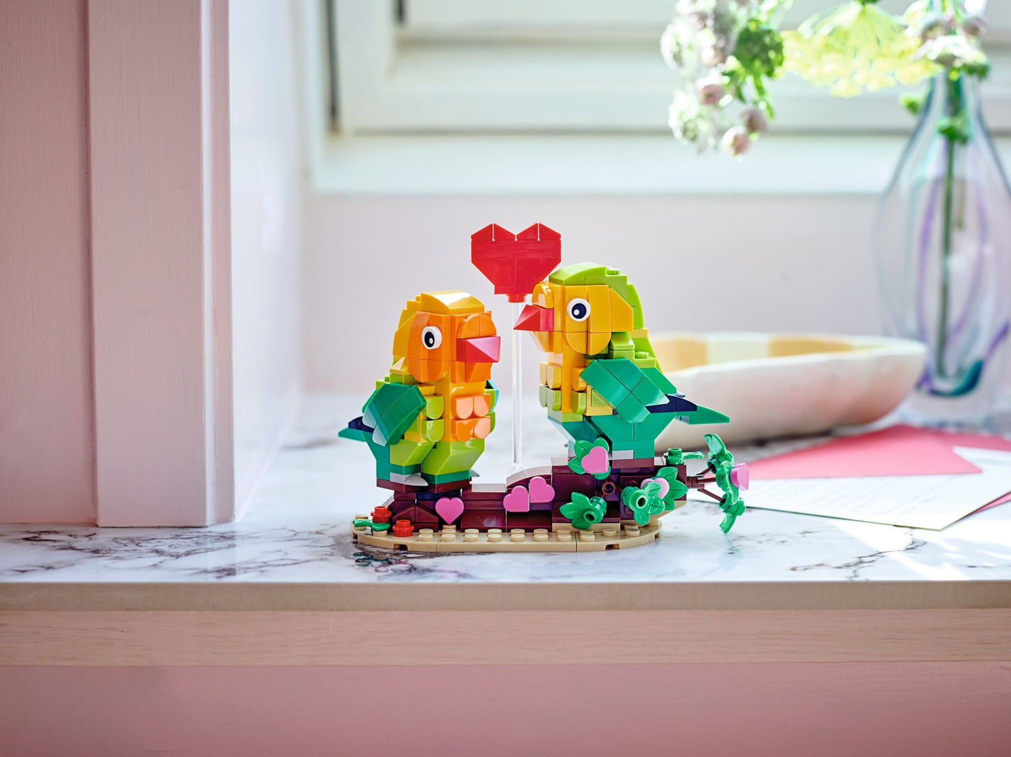 Valentine Lovebirds - 40522