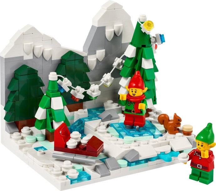 Winter Elves Scene - 40564