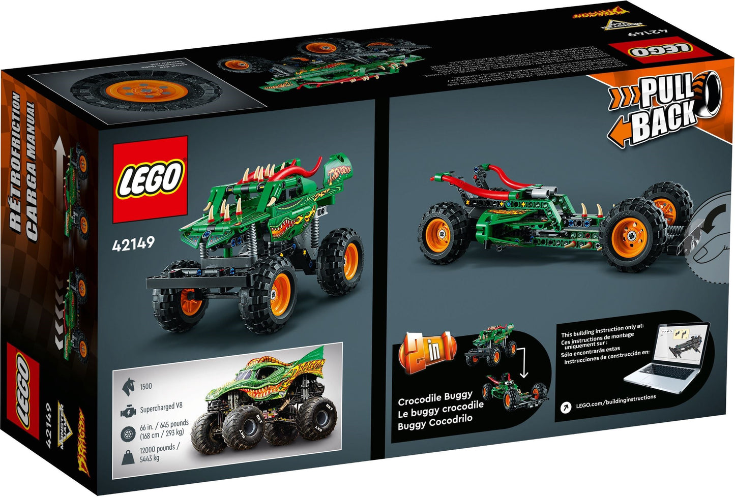 Monster Jam Dragon - 42149